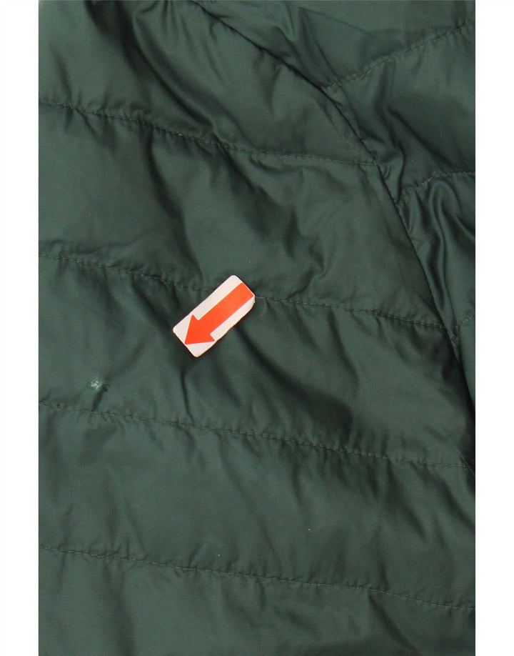 Jack Wills Mens Padded Jacket UK 36 Small Green Polyamide