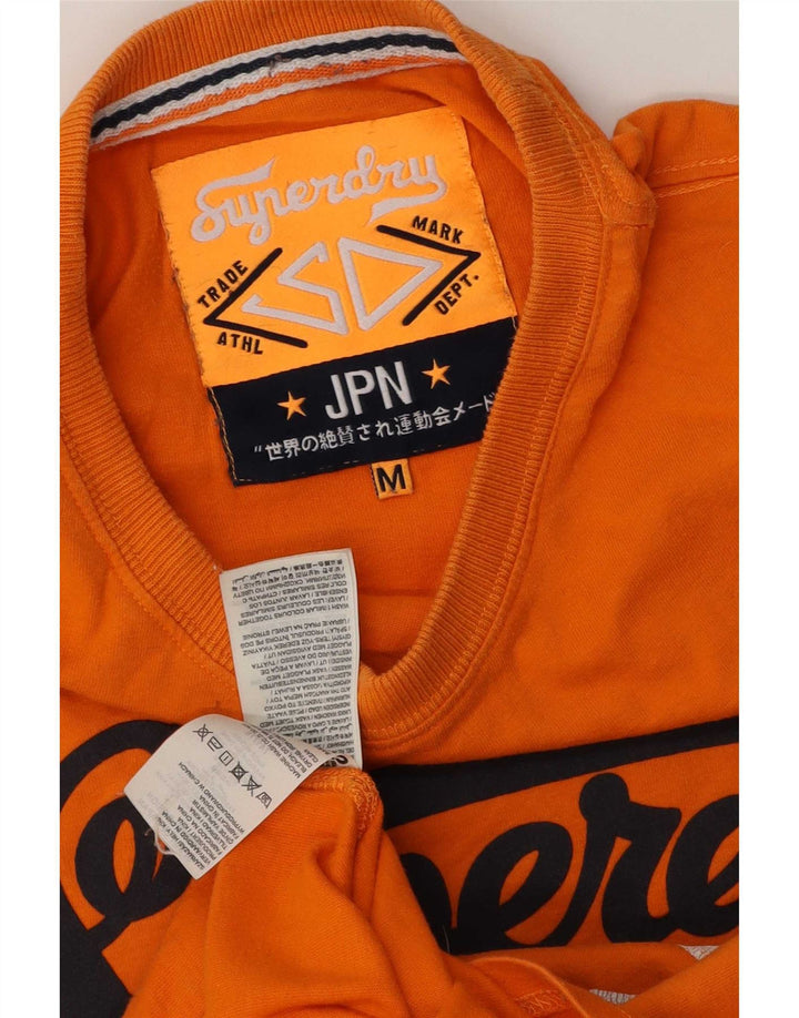 Superdry muška majica kratkih rukava srednje veličine, narančasta, pamuk