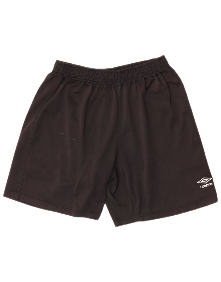 Velike crne muške sportske kratke hlače Umbro