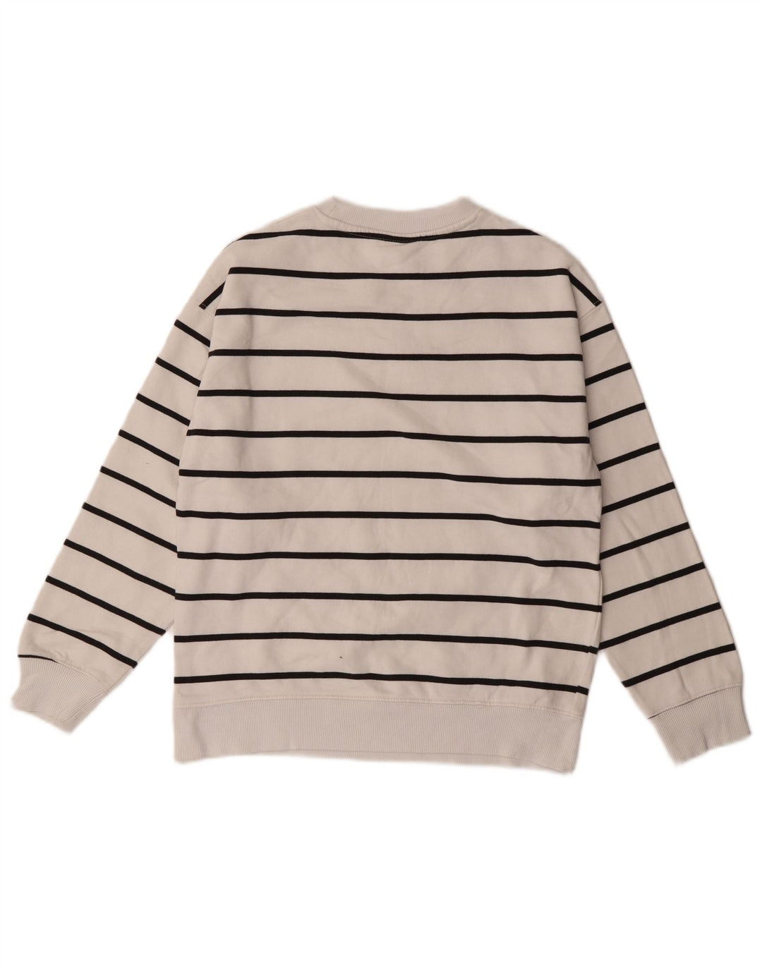 Zara Boys Sweatshirt Džemper 11-12 godina, bijeli pamuk na pruge