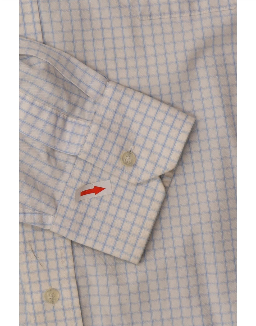 Pierre Cardin muška košulja veličina 41 16 veliki plavi karirani pamuk