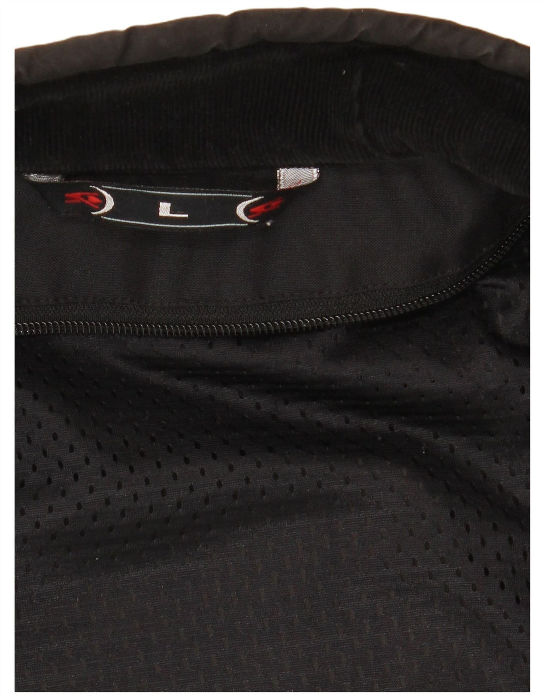 Spyke muška grafička bomber jakna UK 40 Large Black Colourblock Biker