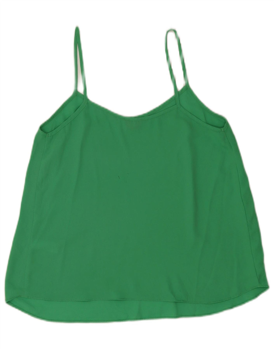 Topshop ženski Cami Top UK 10 mali zeleni poliester