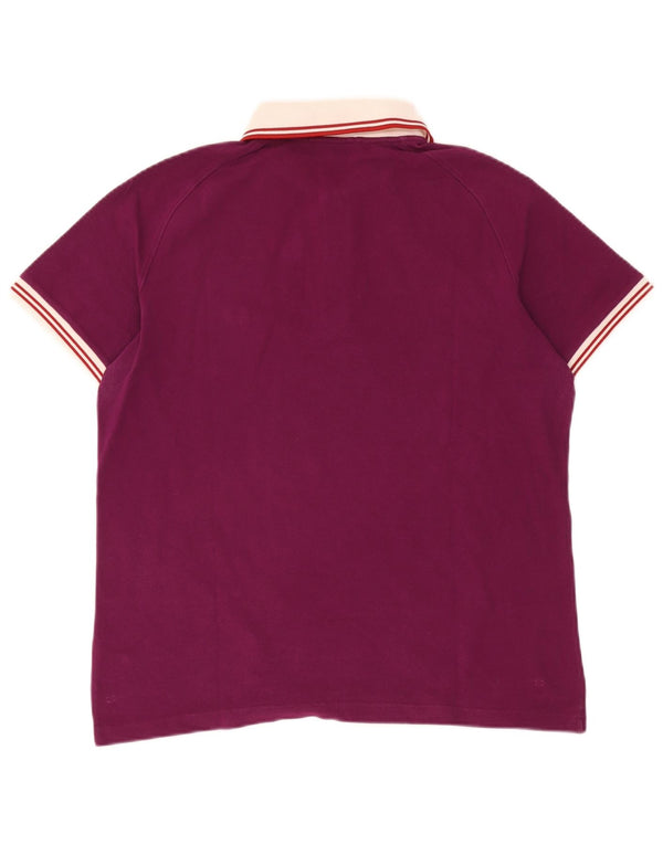 Fred Perry muška posebna ragbi polo majica velike kestenjaste pruge