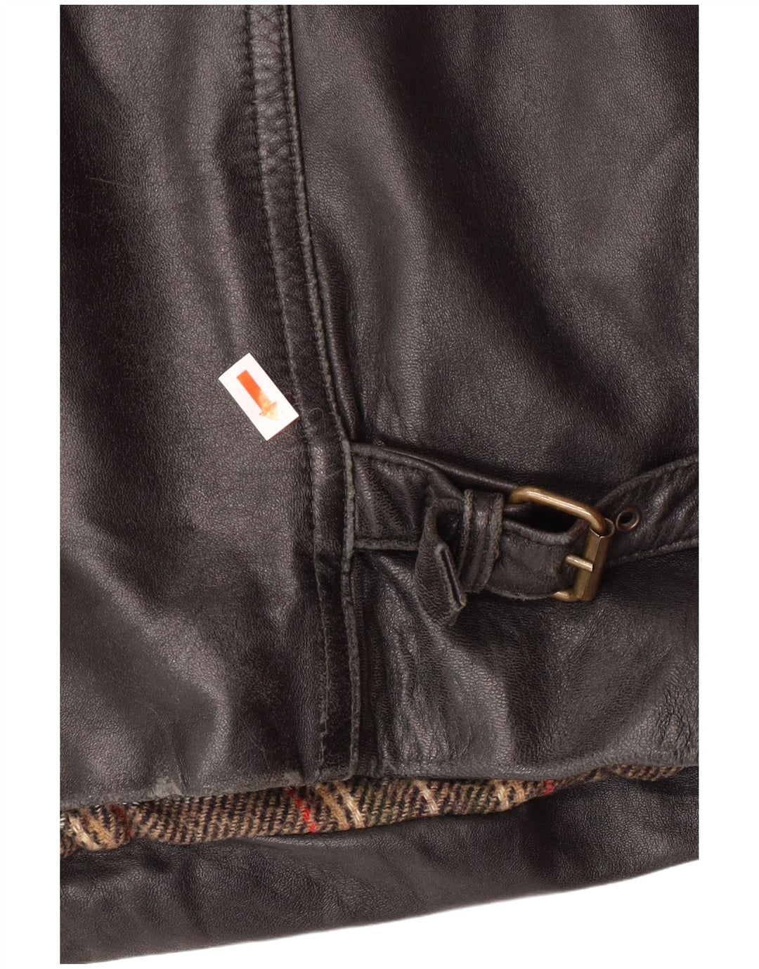 VINTAGE muška kožna jakna IT 54 2XL crna koža