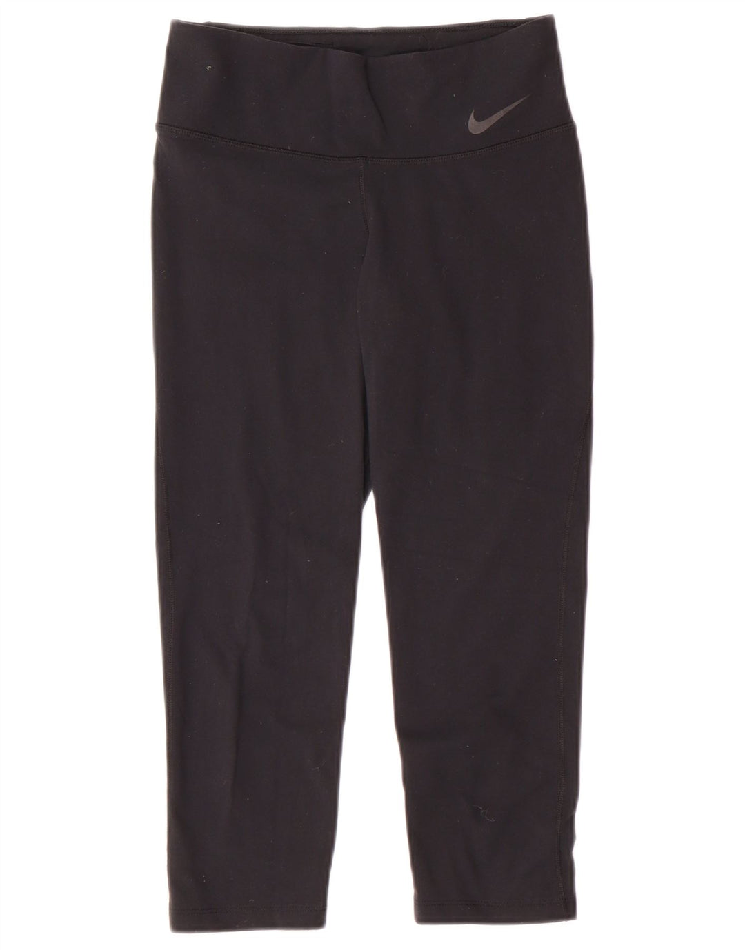NIKE ženske Dri Fit Capri tajice UK 8 Male crne najlonske