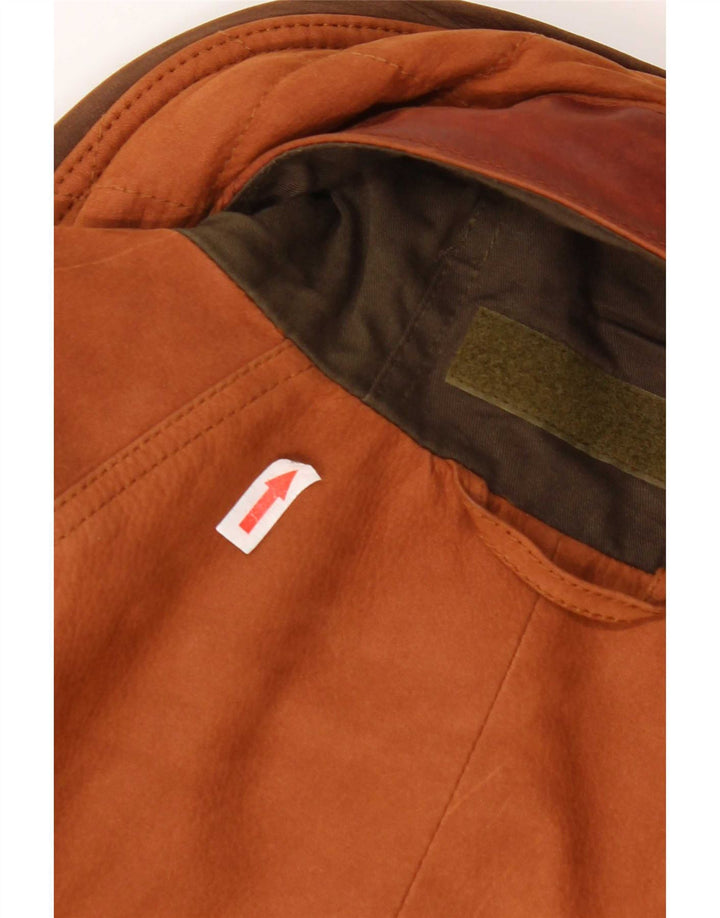 Timberland muška kožna jakna s kapuljačom UK 40 Large Brown