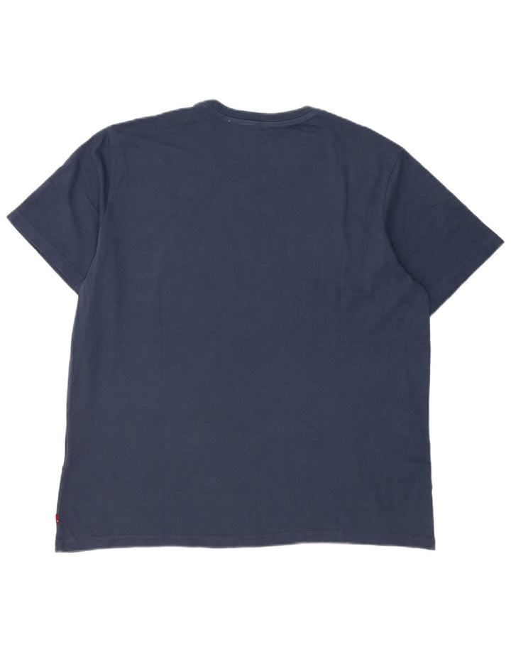 Levi's velika majica kratkih rukava s grafičkim motivima, tamnoplava