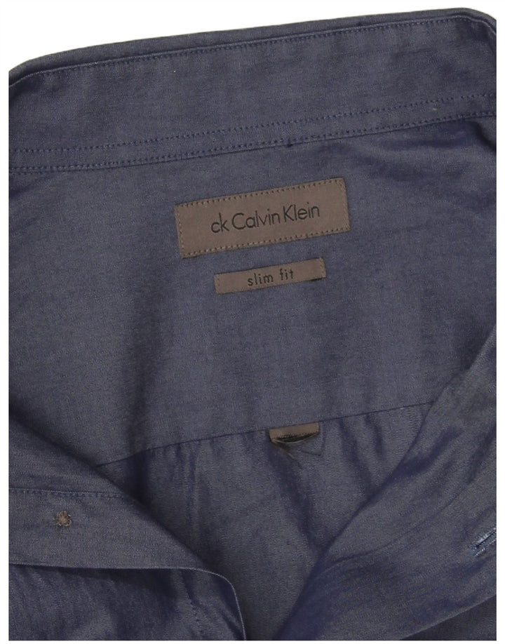 Calvin Klein muška uska košulja velika tamnoplava