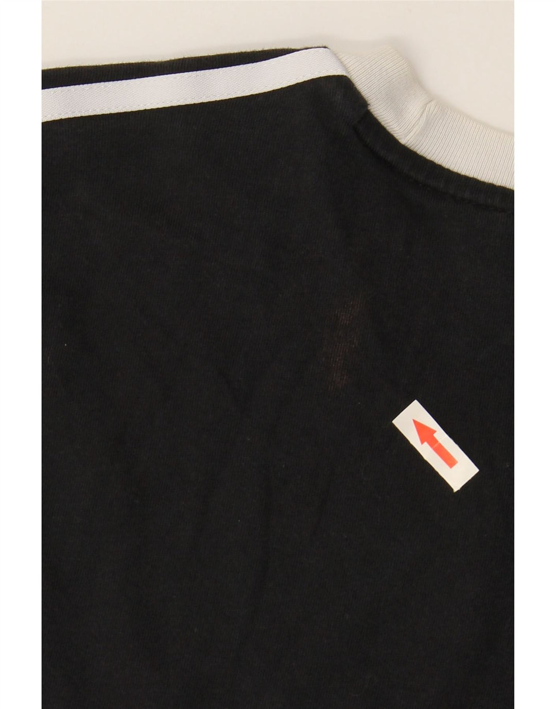 ADIDAS ženska majica kratkih rukava UK 12 srednje crni pamuk