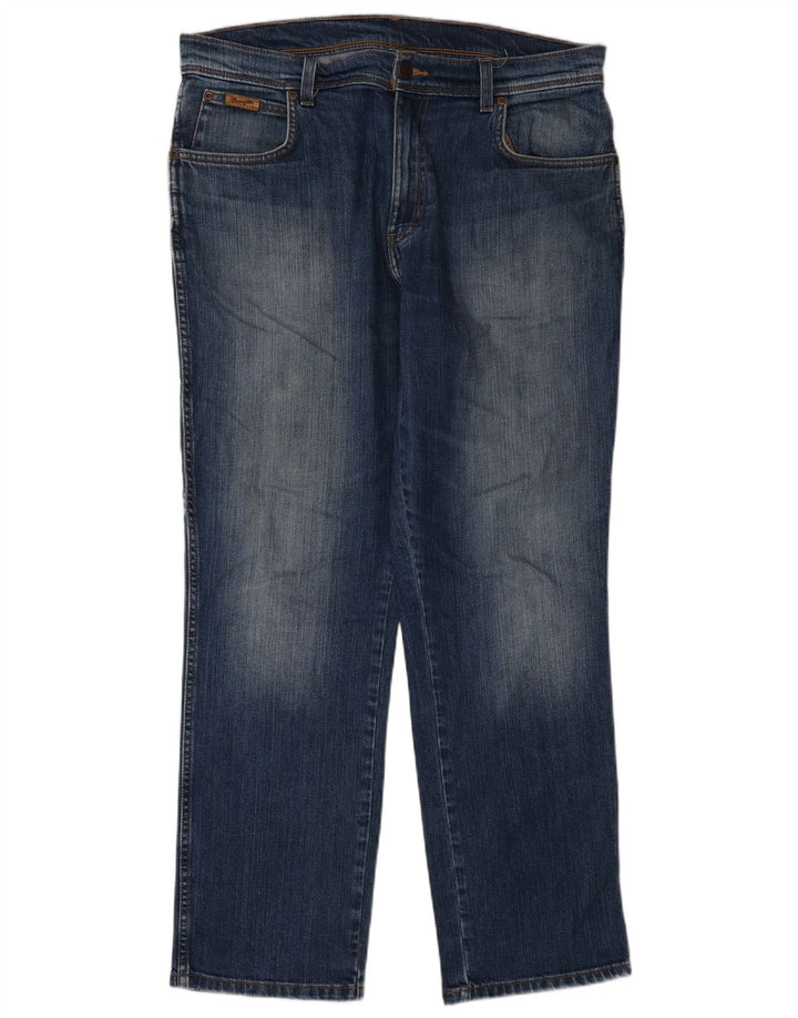 Wrangler muške ravne traperice W32 L30 plave