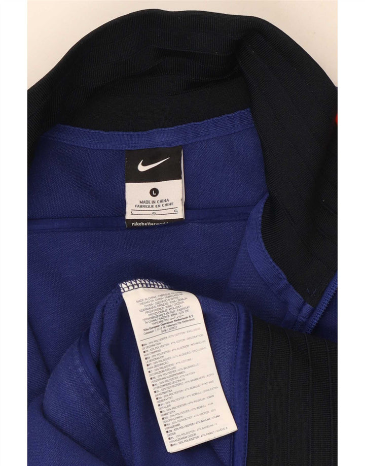 Nike Mens Barcelona Graphic Gornja jakna trenirke Large Blue Colourblock