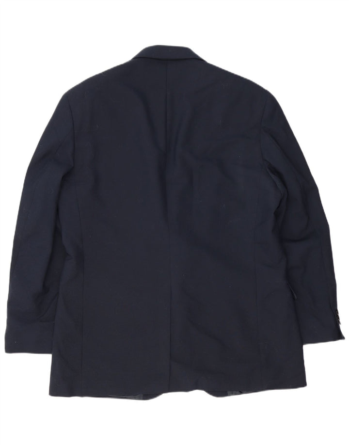 Dockers muška duga jakna sa 2 gumba UK 44 2XL tamnoplava vuna