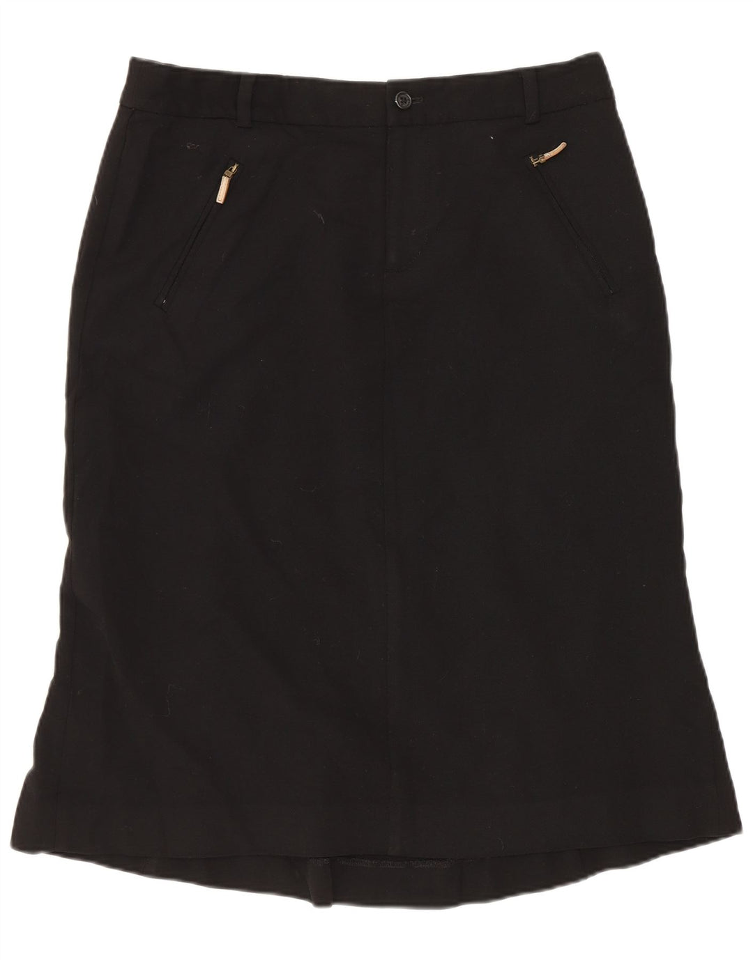 Ralph Lauren ženska suknja A-kroja US 6 srednje W30 crna vuna