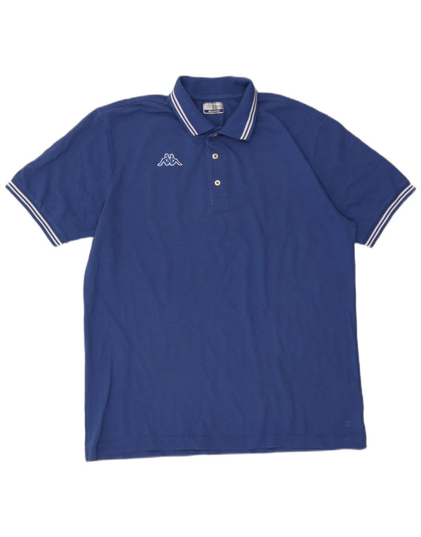 Kappa muška polo majica 2XL pamuk na plave pruge