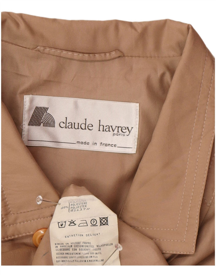 Claude Havrey Ženski preveliki kaput s dvorednim kopčanjem EU 52 4XL smeđi
