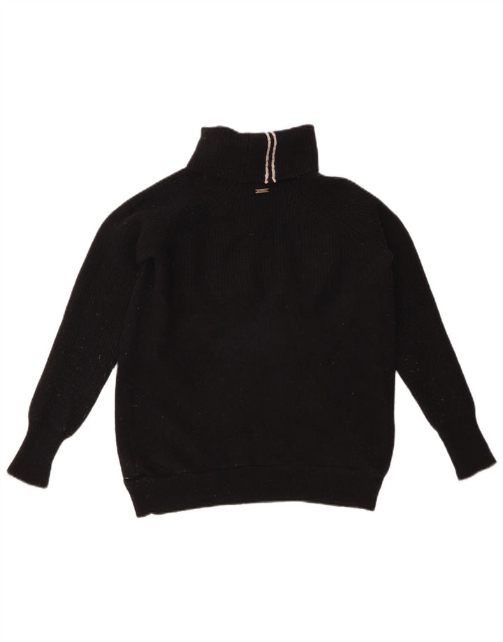 JOULES Ženski pulover s rol izrezom UK 8 Mali crni