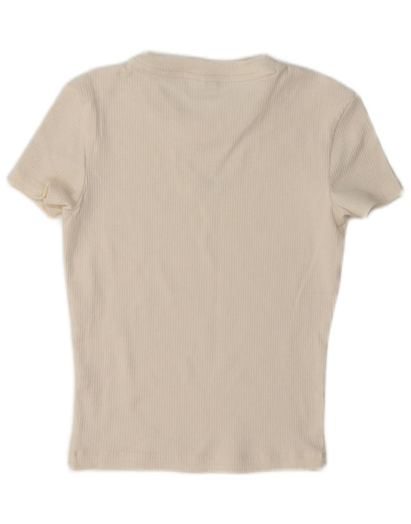Puma ženska majica kratkih rukava s grafičkim motivima UK 10 Small Off White