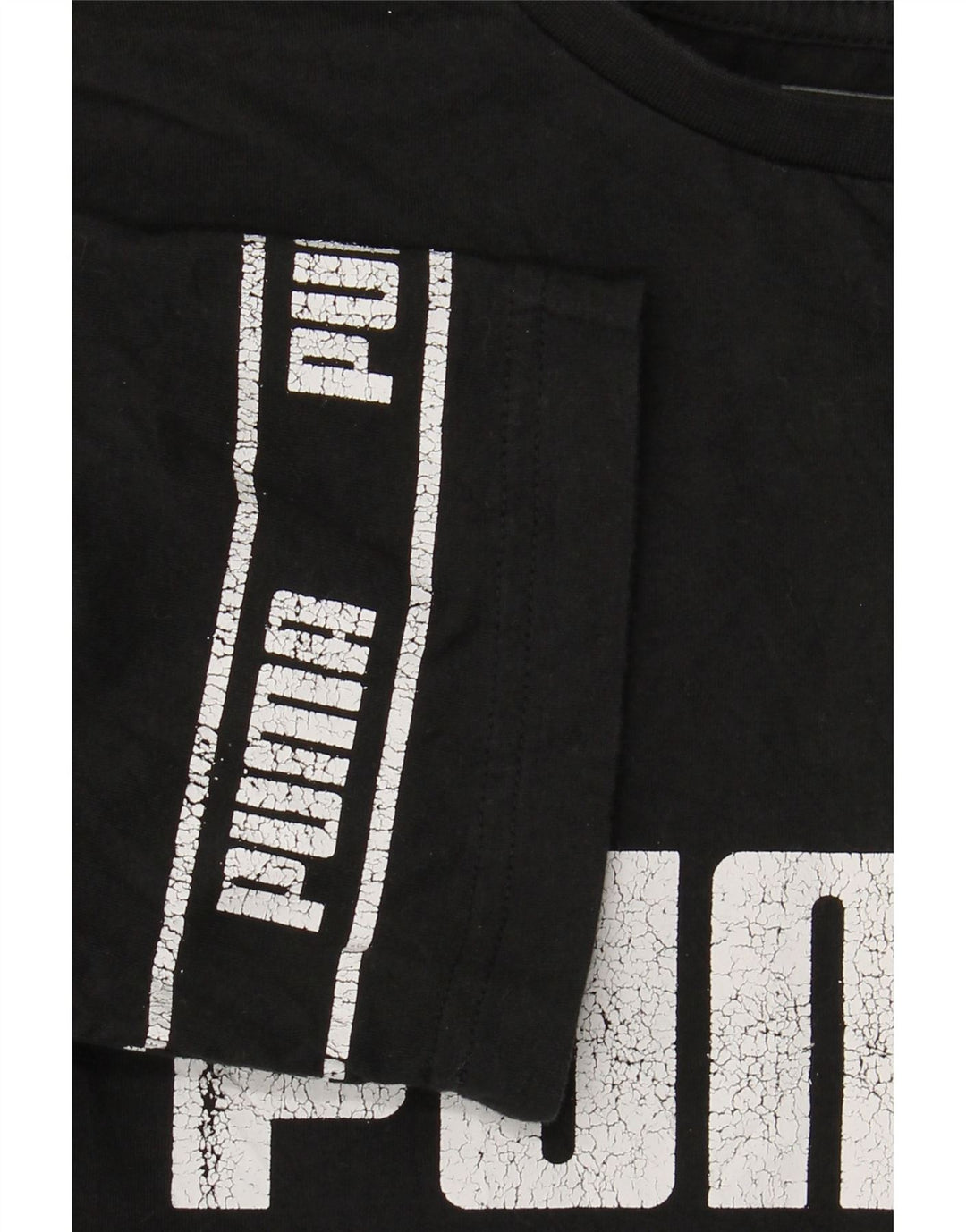 PUMA Boys Graphic T-Shirt Top 13-14 Years Large Crni Pamuk