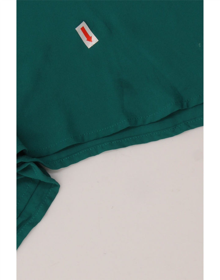 J. Crew gornji dio ženske bluze UK 16 veliki zeleni poliester