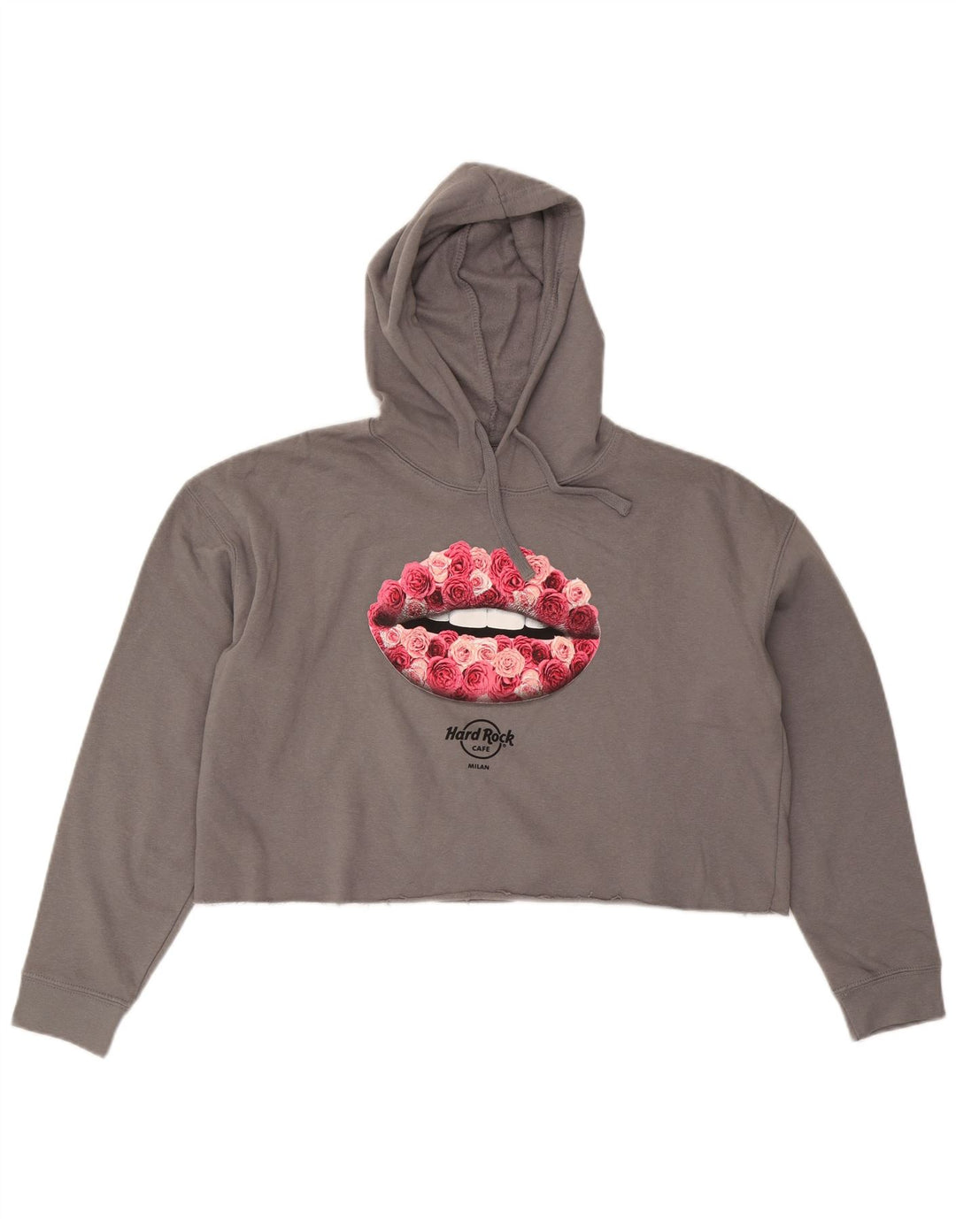 HARD ROCK CAFE Ženska milanska majica s kapuljačom UK 16 Large Grey