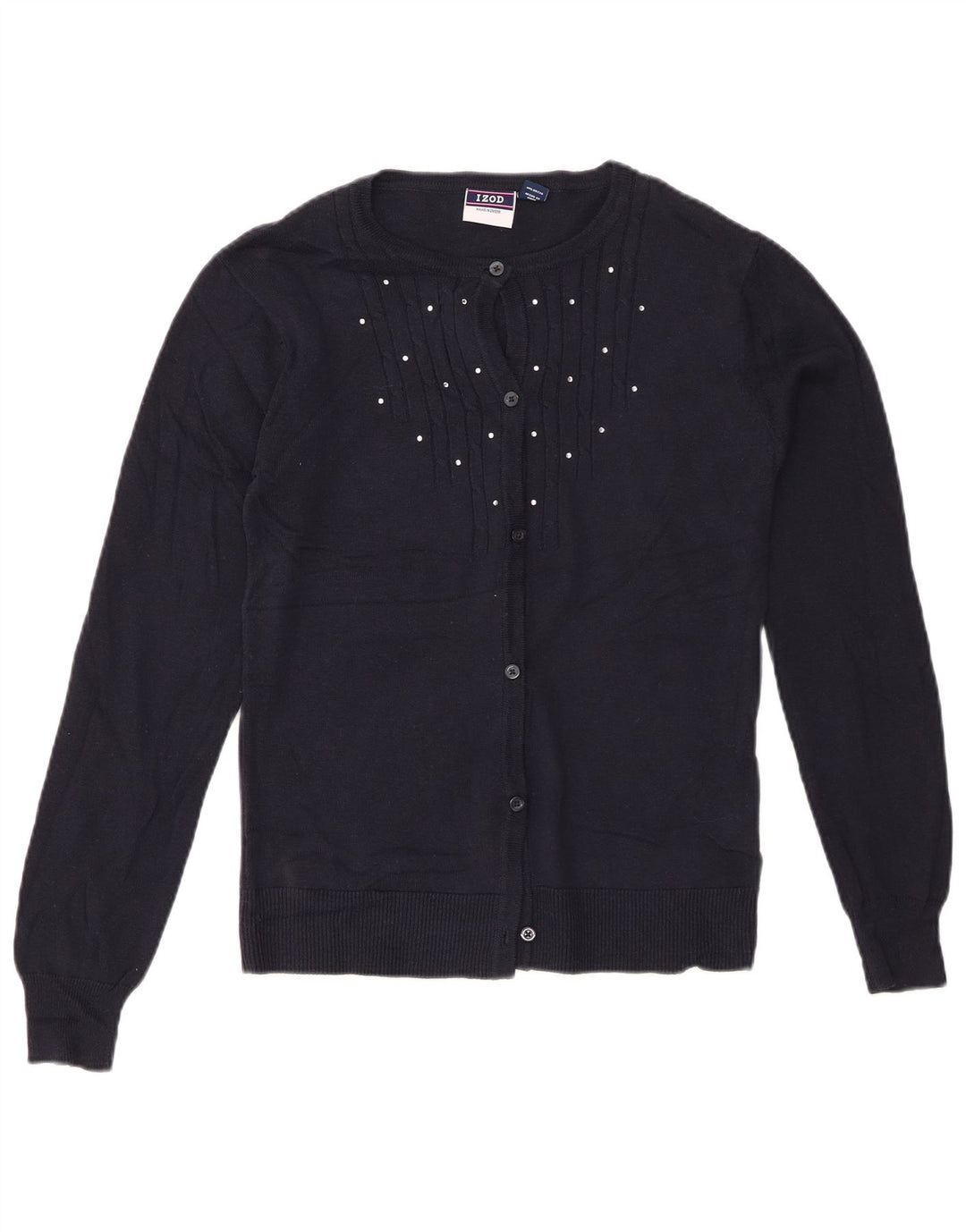 Džemper IZOD za djevojčice 15-16 godina XL tamnoplavi pamuk