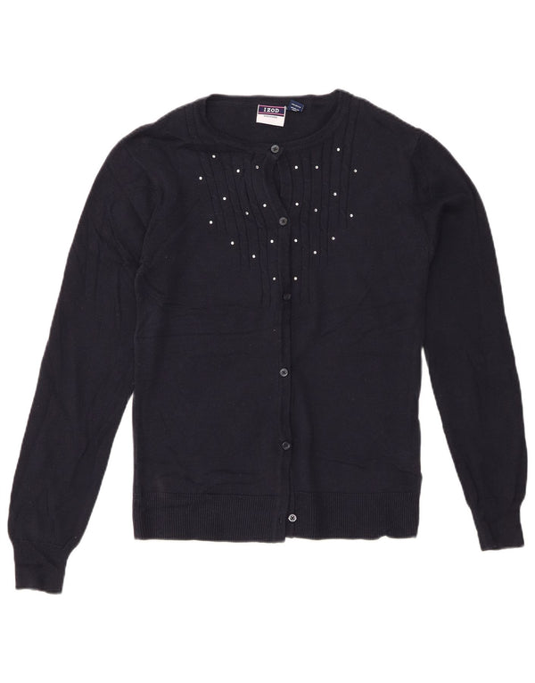 Džemper IZOD za djevojčice 15-16 godina XL tamnoplavi pamuk