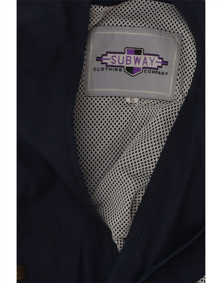 VINTAGE Utility muška jakna UK 42 XL tamnoplava