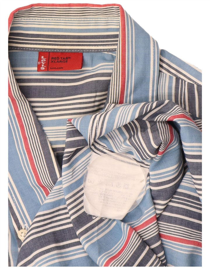 LEVI'S muška košulja XL pamuk na plave pruge