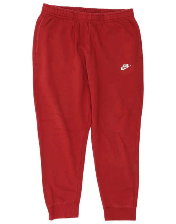 Nike muške trenirke hlače joggers XL crveni pamuk