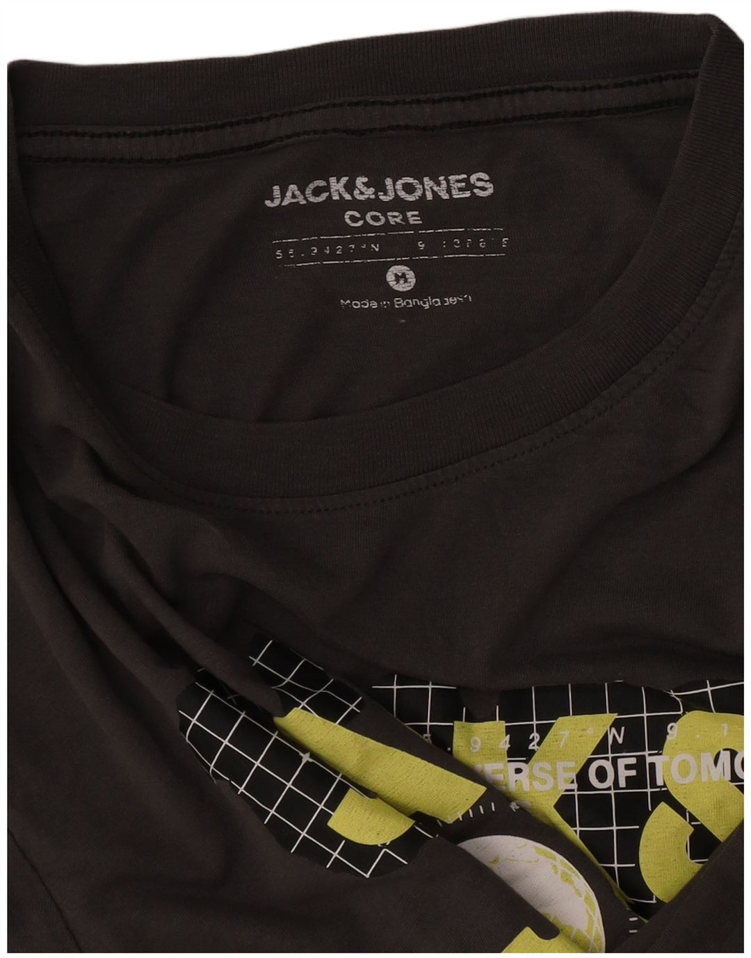 Jack & Jones muška majica s grafičkim motivima srednje siva