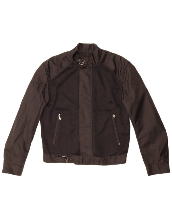 Belstaff muška trkačka jakna UK 40 velikih crnih blokova u boji