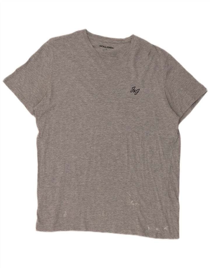 Jack & Jones muška majica kratkih rukava XL sivi pamuk