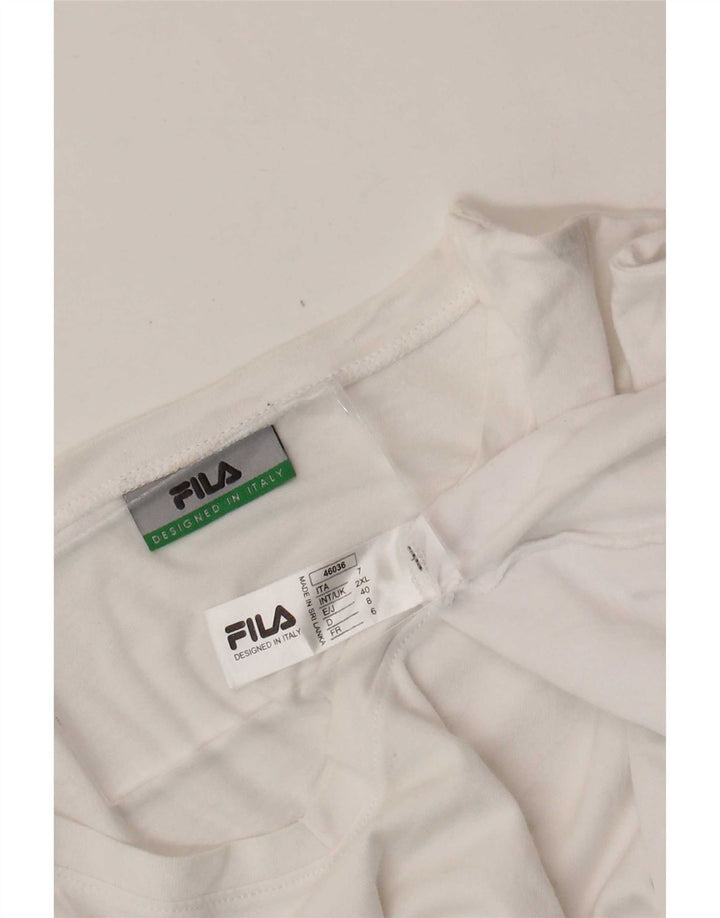 Fila muška majica kratkih rukava 2XL bijeli pamuk