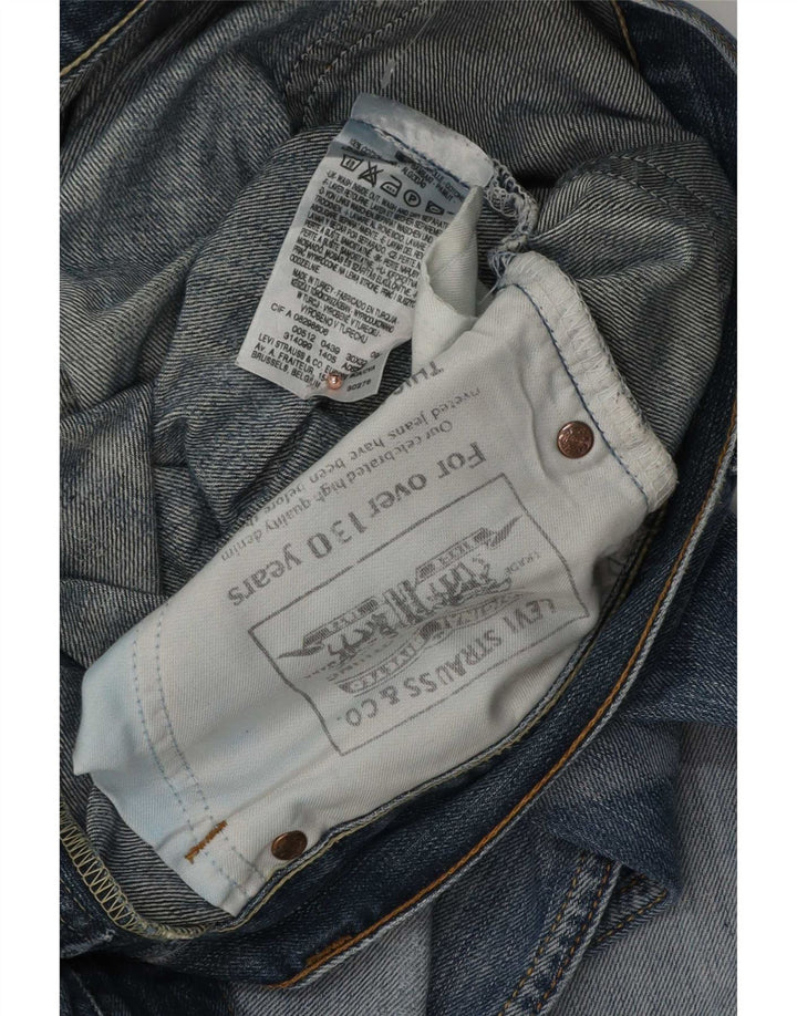 Levi's ženske 512 traperice s oskudnim krojem W30 L32 plavi pamuk