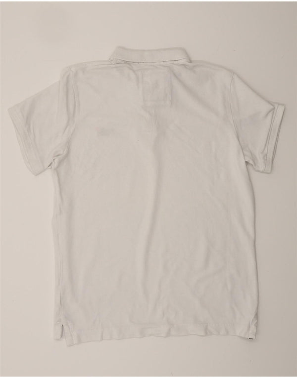 SUPERDRY muška klasična polo majica 3XL bijeli pamuk