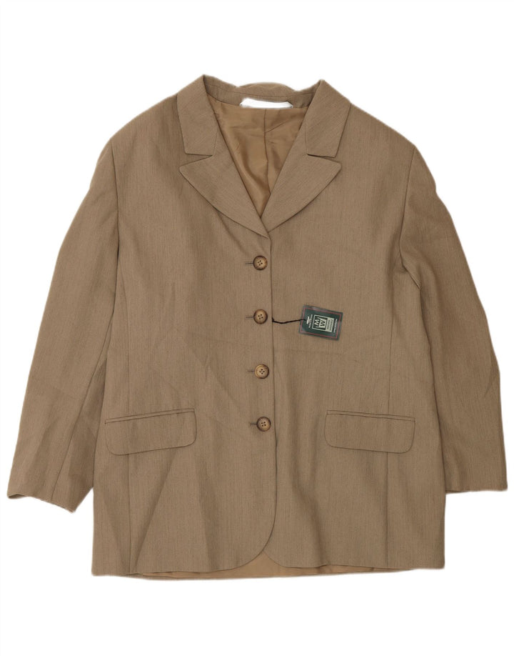 Marks & Spencer Ženska jakna sa 4 gumba St. Michael UK 18 XL smeđa