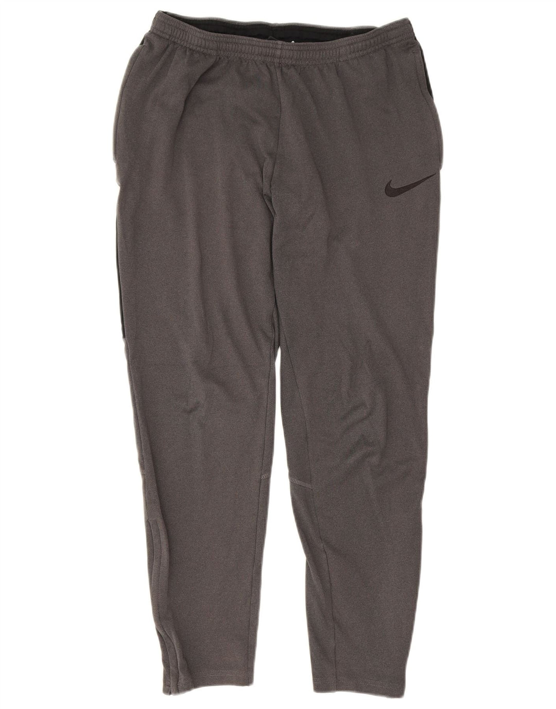 Nike muške Dri Fit hlače za trenirku Male sive poliesterske