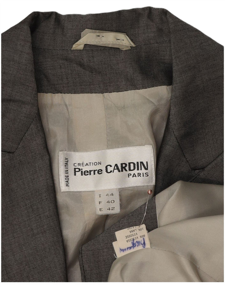 PIERRE CARDIN Ženska jakna sa 1 gumbom IT 44 srednje siva viskoza