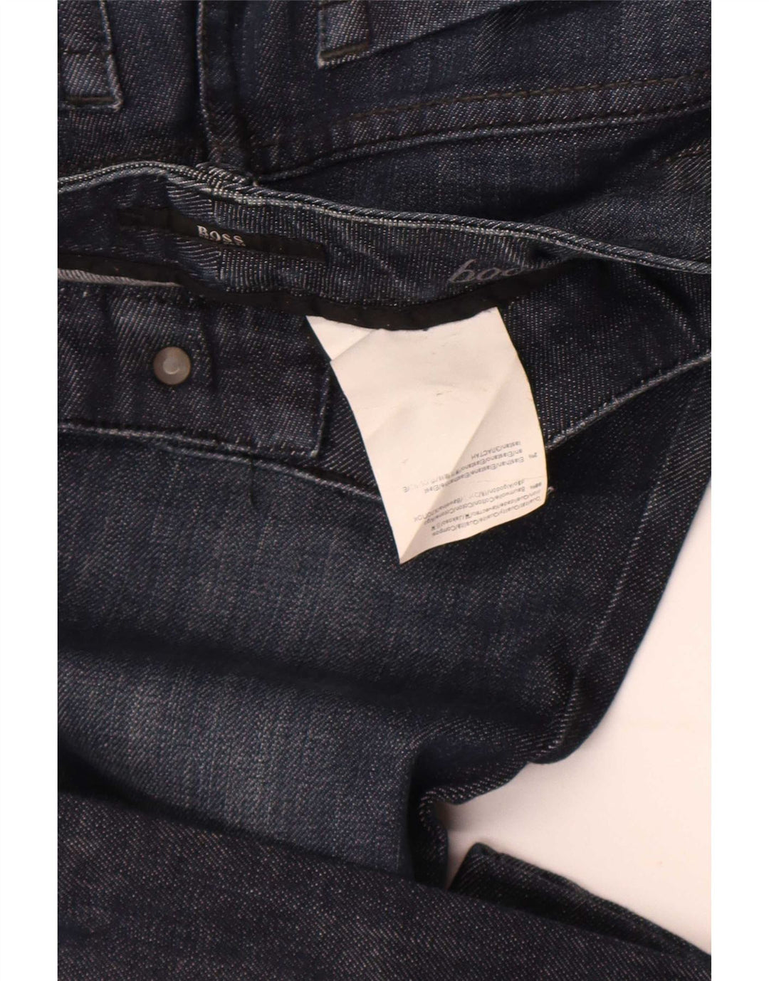 Hugo Boss Ženske Bootcut traperice W27 L28 tamnoplavi pamuk