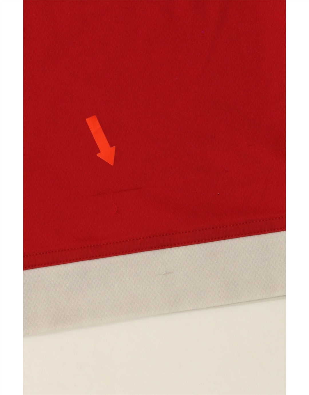 ADIDAS Mens Climalite T-Shirt Top Medium Red Colourblock Vintage Adidas and Second-Hand Adidas from Messina Hembry 