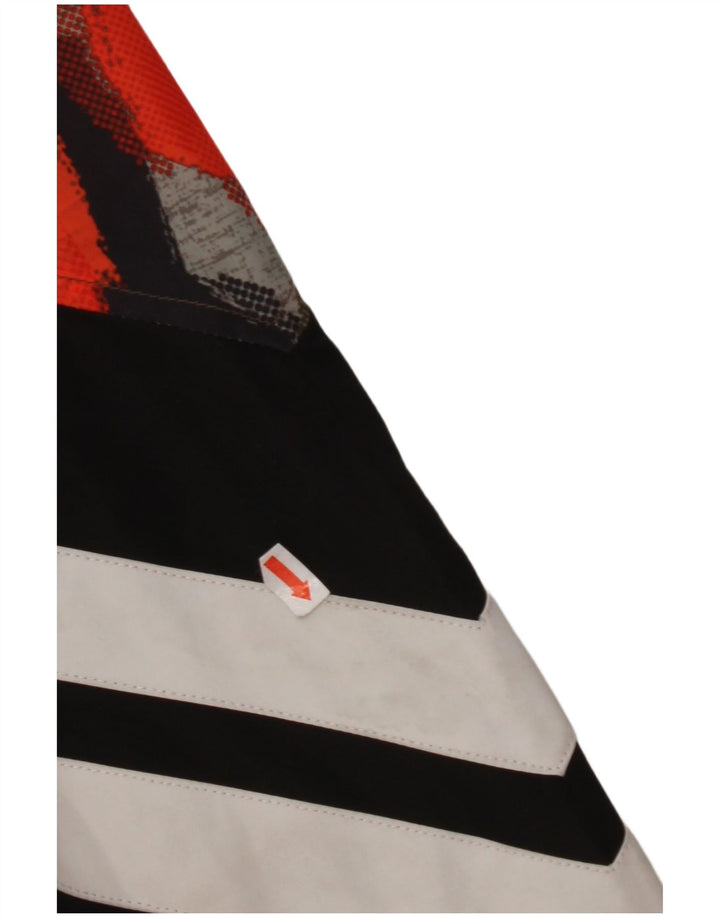 SUPERDRY muška kišna jakna s kapuljačom UK 40 velika crna točkasta