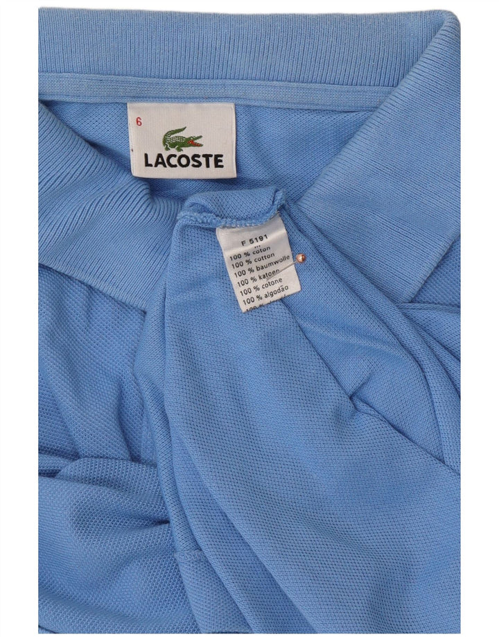 LACOSTE muška polo majica veličina 6 XL plavi pamuk