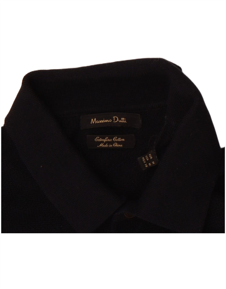 Massimo Dutti muška polo majica srednje tamnoplava