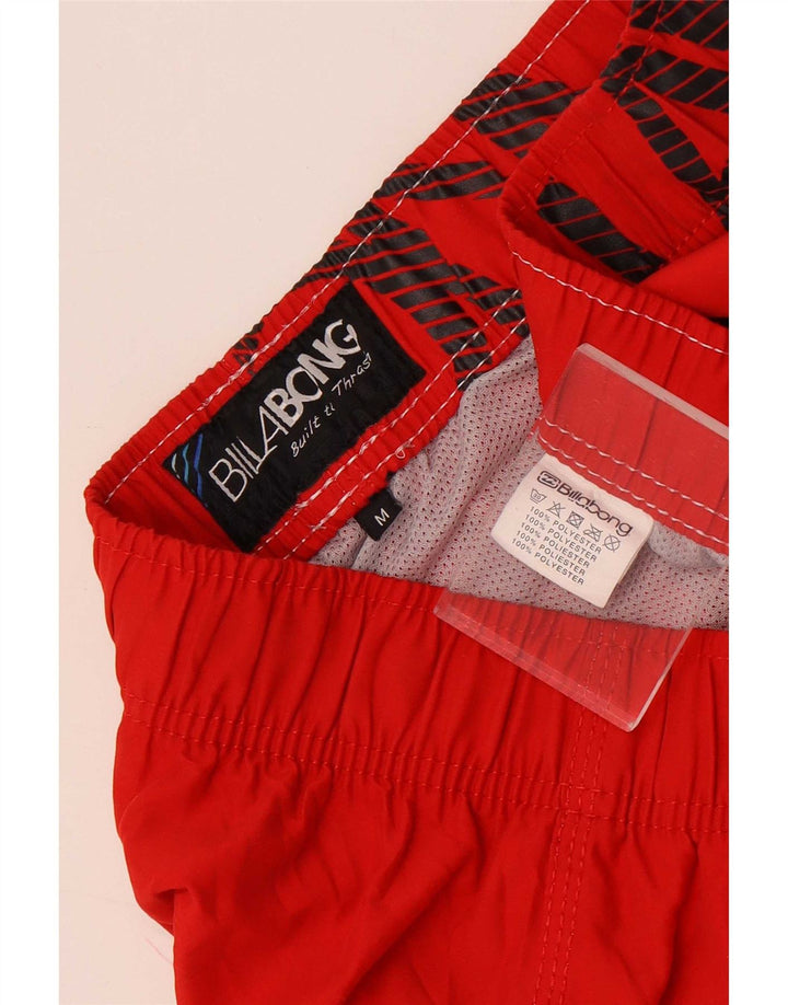 Billabong muške kratke hlače za kupanje s grafičkim motivima srednje crvene boje od poliestera