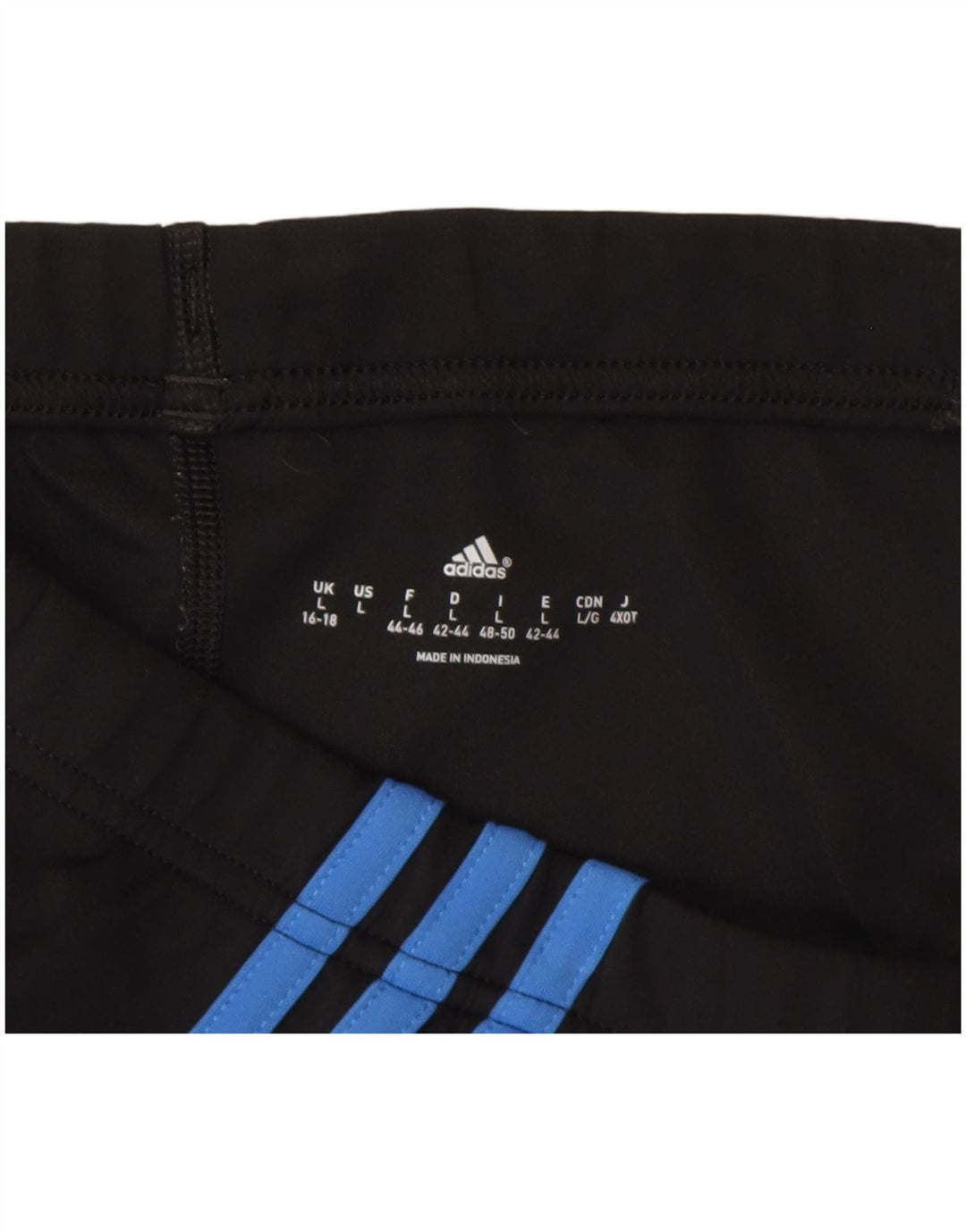 Adidas ženske Capri tajice UK 16/18 veliki crni poliester