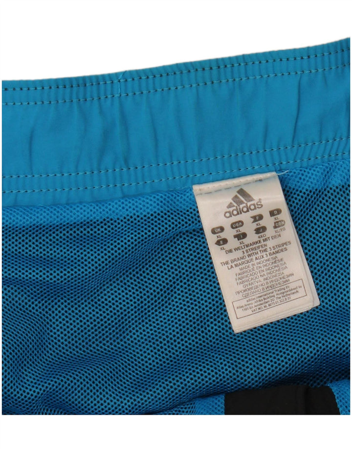 ADIDAS muške kratke hlače za kupanje s grafičkim motivima XL, crni poliester