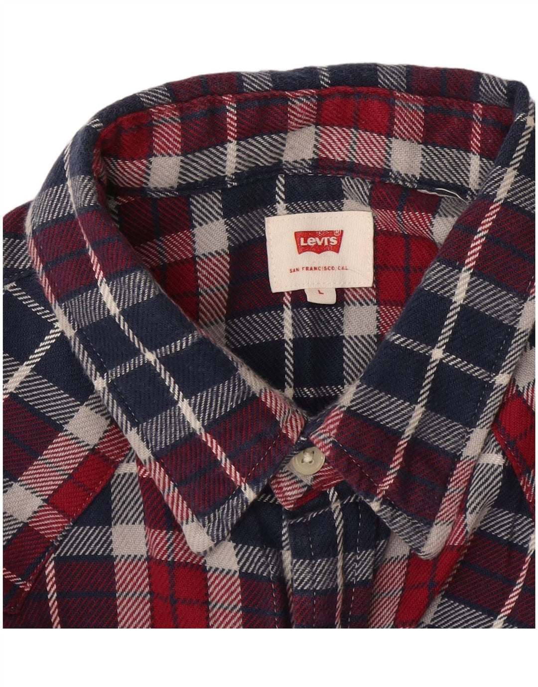 Levi's muška flanelska košulja, veliki bordo karirani