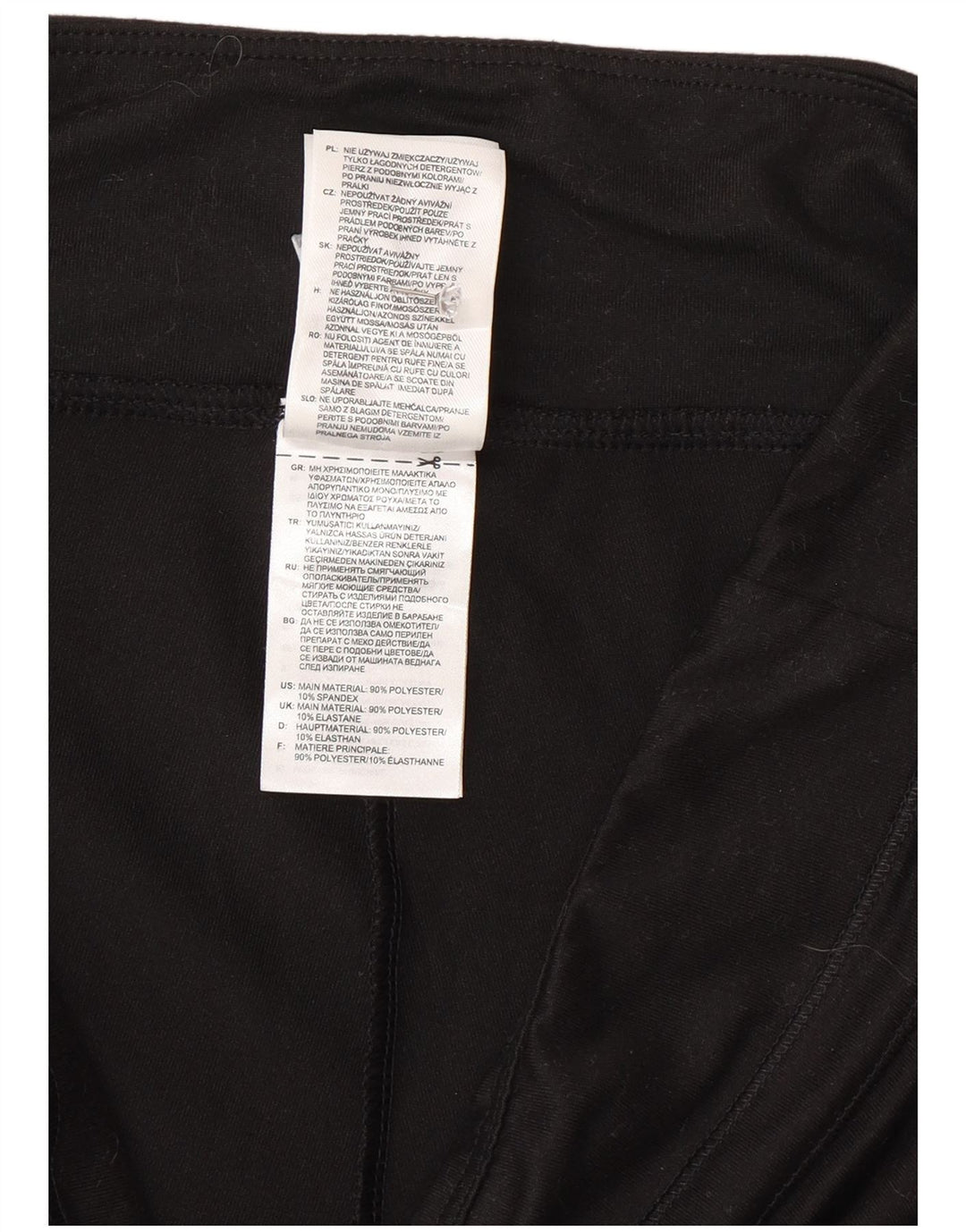 Adidas ženske Climalite Capri tajice UK 12/14 Srednje crni poliester