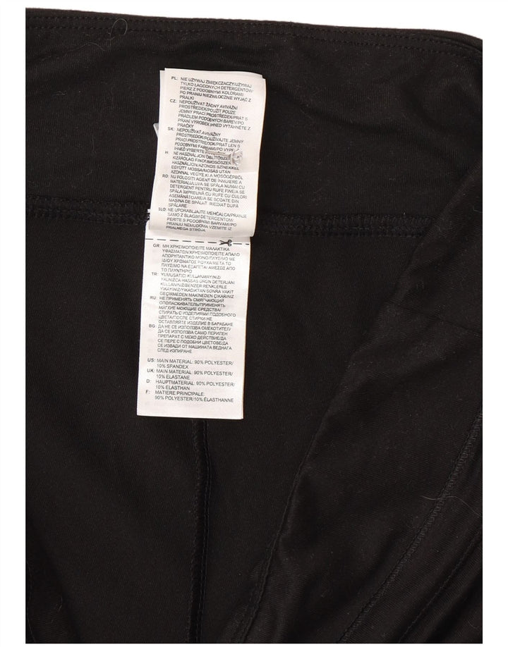 Adidas ženske Climalite Capri tajice UK 12/14 Srednje crni poliester